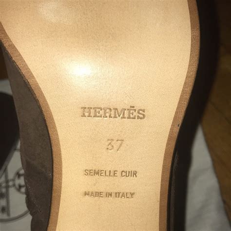 hermes semelle cuir|hermes boots for women.